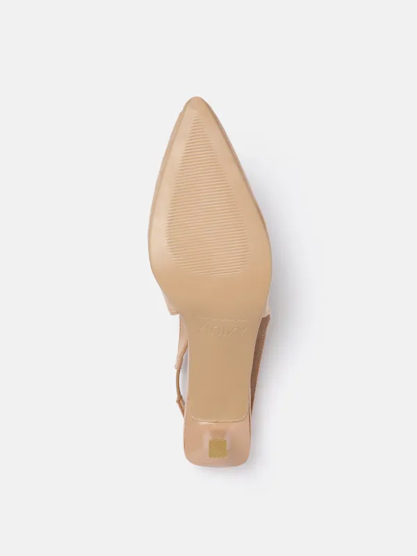 Beige_Suede_Heel_Pumps_For_Women_(_3_Inch_)
