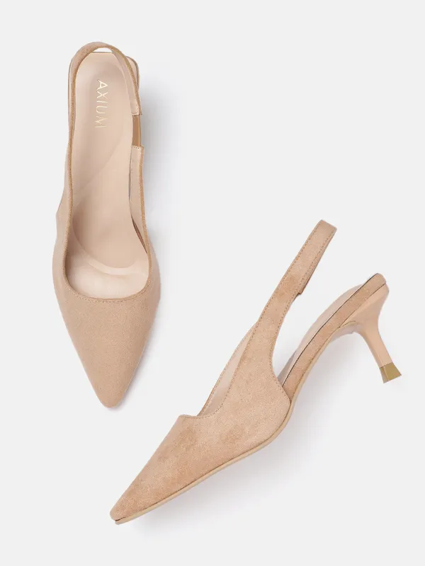 Beige_Suede_Heel_Pumps_For_Women_(_3_Inch_)