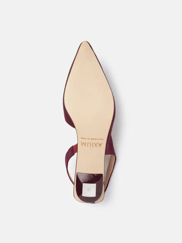 Maroon_Lycra_Heel_Pumps_For_Women_(_2_Inch_)