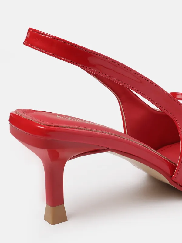 Red_Synthetic_Patent_Bow_Heels_For_Women_(_3_Inch_)
