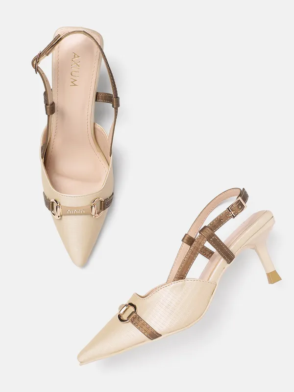 Nude_Beige_Synthetic_Buckle_Embellished_Heels_For_Women_(_3_Inch_)