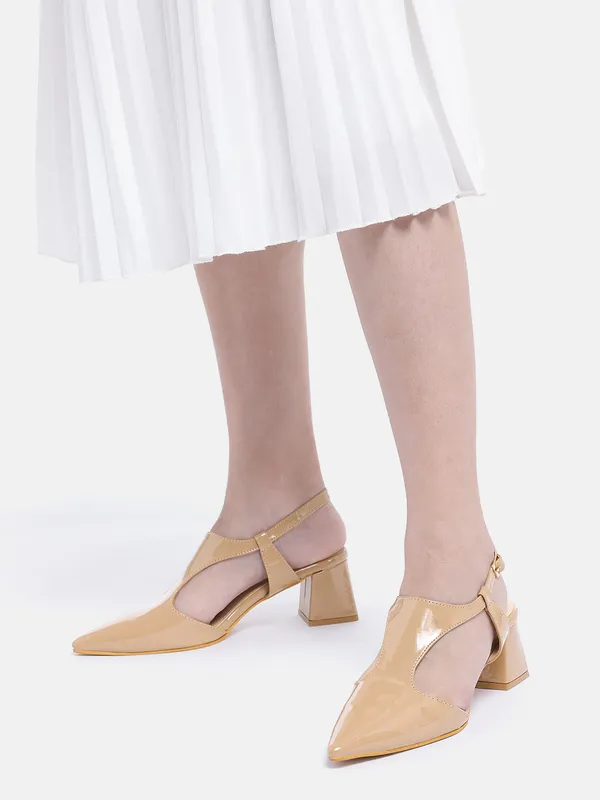Nude_Beige_Synthetic_Patent_Pump_Heels_For_Women_(_2.5_Inch_)