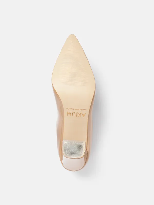 Nude_Beige_Synthetic_Patent_Pump_Heels_For_Women_(_3.5_Inch_)