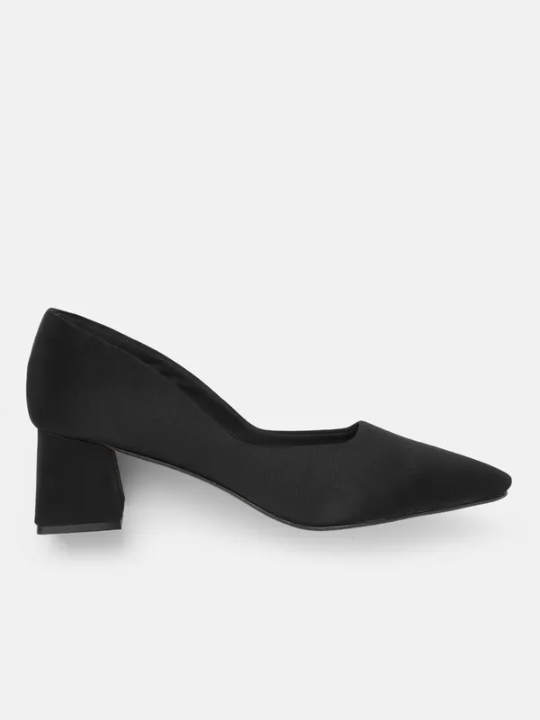 Black_Lycra_Pump_Heels_For_Women_(_2.5_Inch_)