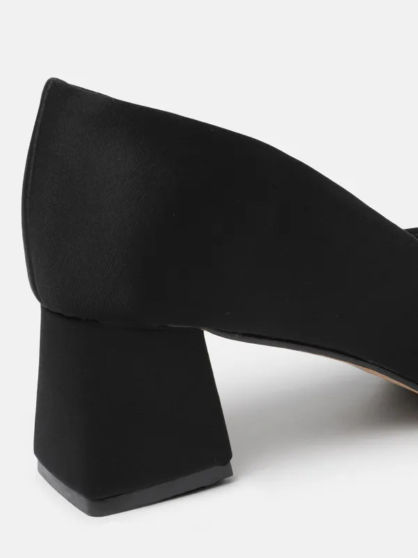 Black_Lycra_Pump_Heels_For_Women_(_2.5_Inch_)