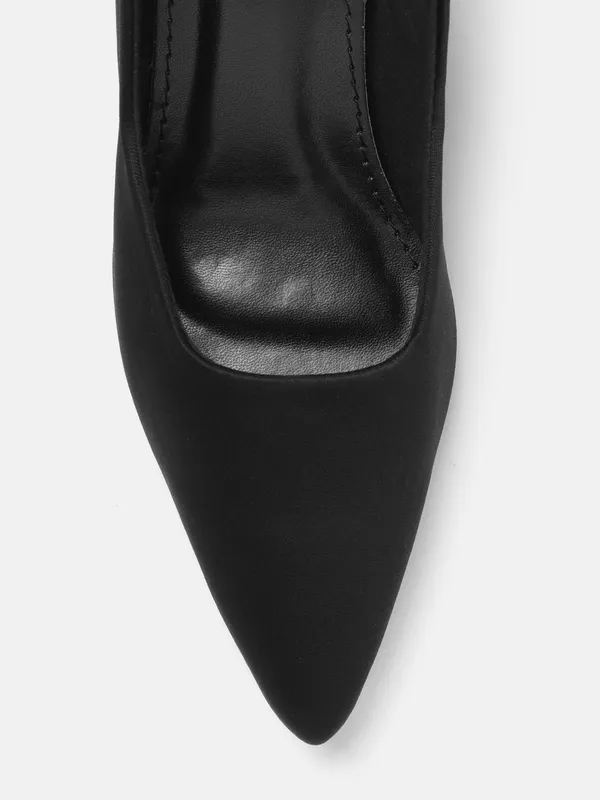 Black_Lycra_Pump_Heels_For_Women_(_2.5_Inch_)