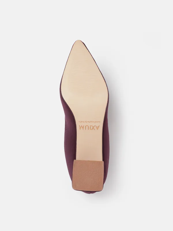 Maroon_Lycra_Pump_Heels_For_Women_(_2.5_Inch_)