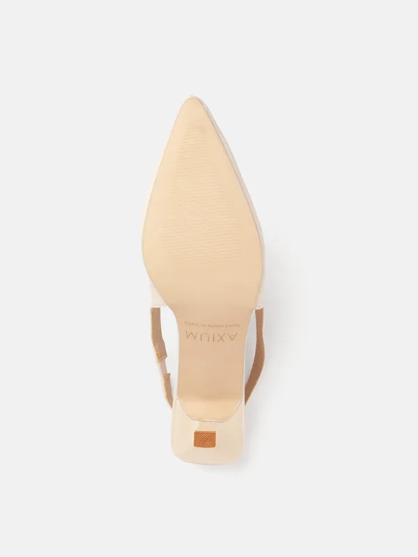 AXIUM_Women's_Cream_Pump_Slim_Heels,_3_inch_(BLY241)