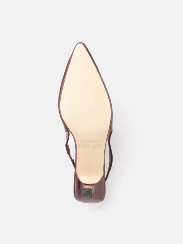 AXIUM_Women's_Maroon_Pump_Slim_Heels,_3_inch_(BLY241)