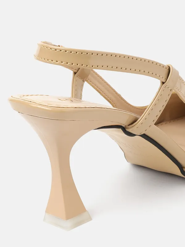 AXIUM_Women's_Nude_Beige_Buckle_embellished_Pump_Slim_Heels,_3inch_(BLY242)