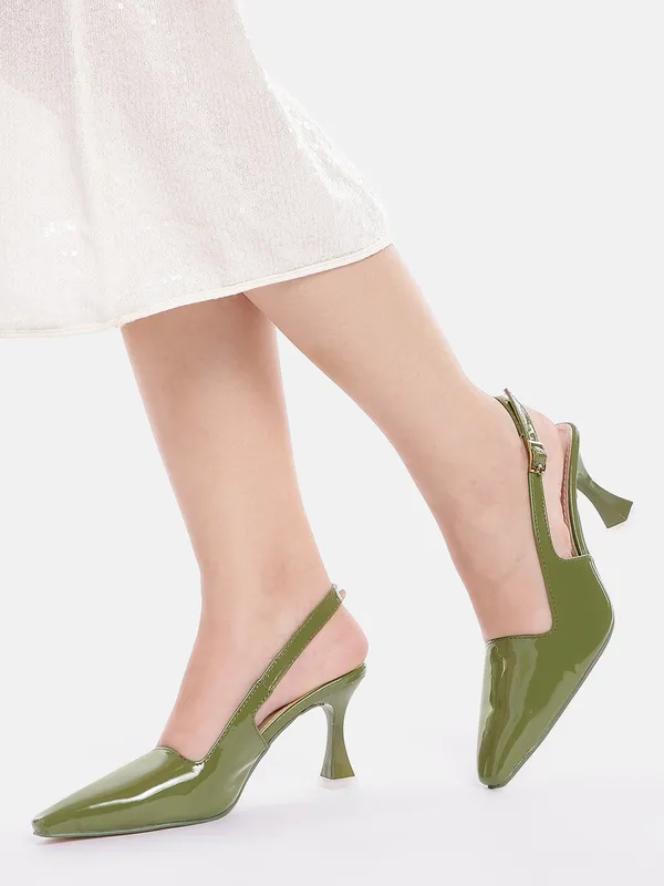 AXIUM_Women's_Avacado_Green_Pump_Slim_Heels,_3_inch_(BLY243)