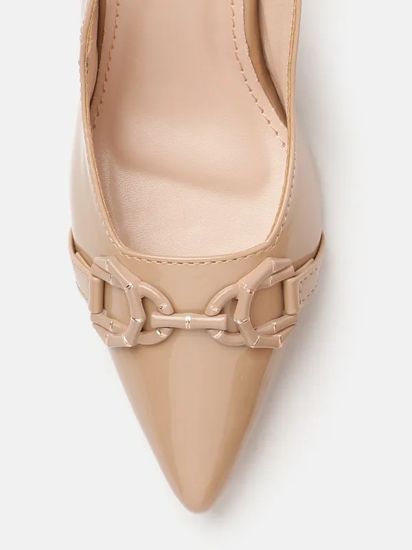AXIUM_Women's_Nude_Beige_Buckle_embellished_Pump_Block_Heels,_2.5inch_(BLY245)