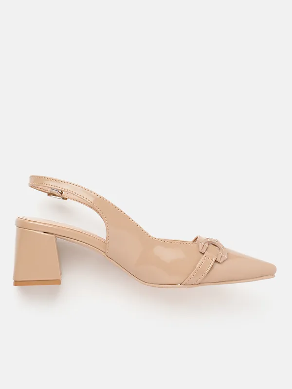 AXIUM_Women's_Nude_Beige_Buckle_embellished_Pump_Block_Heels,_2.5inch_(BLY245)