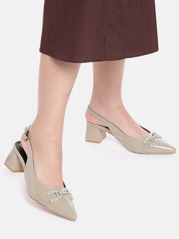 AXIUM_Women's_Grey_Buckle_embellished_Pump_Block_Heels,_2.5inch_(BLY245)