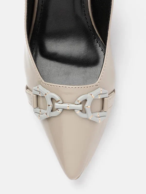 AXIUM_Women's_Grey_Buckle_embellished_Pump_Block_Heels,_2.5inch_(BLY245)