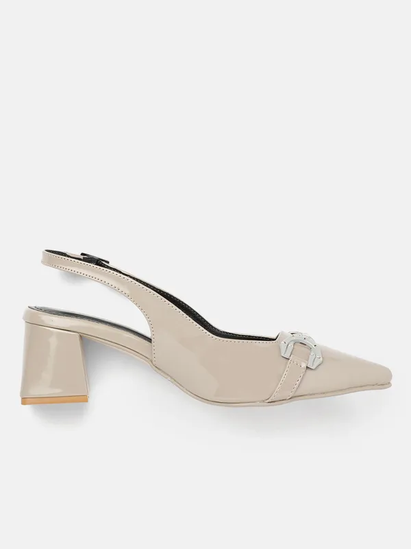 AXIUM_Women's_Grey_Buckle_embellished_Pump_Block_Heels,_2.5inch_(BLY245)