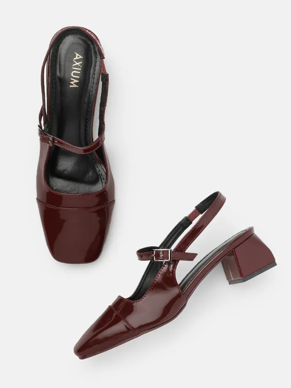 AXIUM_Women's_Twiggy_Piggies_Maroon_Mary_Jane_Block_Heels,_2inch_(BLY246)