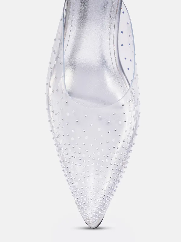 AXIUM_Women's_Silver_Transparent_Embellished_Kitten_Heel_Mules,_2inch_(BLY257)