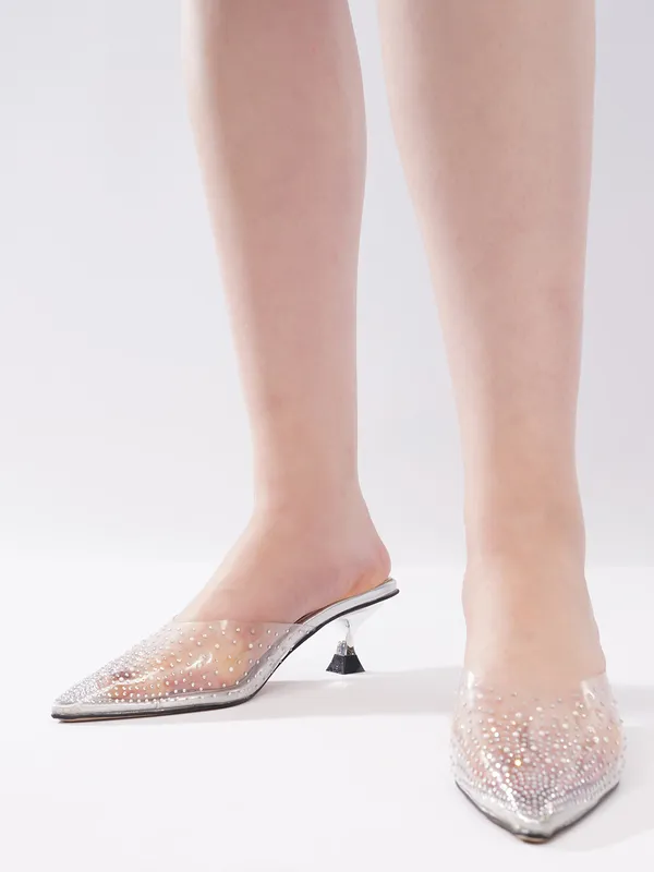 AXIUM_Women's_Silver_Transparent_Embellished_Kitten_Heel_Mules,_2inch_(BLY257)