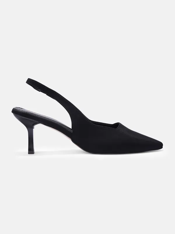 AXIUM_Women's_Black_Lycra_Pump_Slim_Heels,_3_inch_(BLY260)