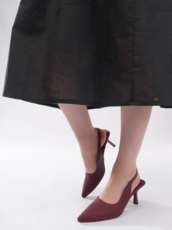AXIUM_Women's_Maroon_Pump_Slim_Heels,_3_inch_(BLY261)
