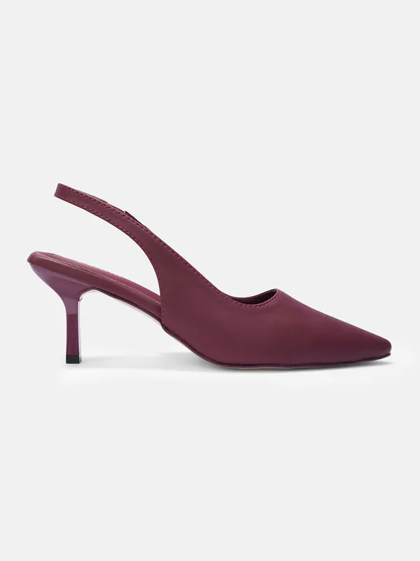 AXIUM_Women's_Maroon_Pump_Slim_Heels,_3_inch_(BLY261)