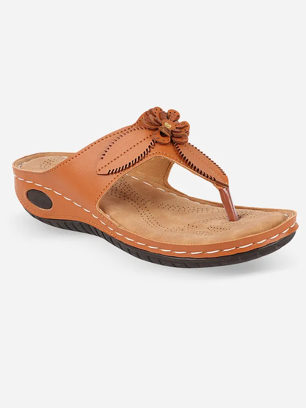 Tan_Synthetic_Dr_Extra_Soft_Flats_Sandal_For_Women