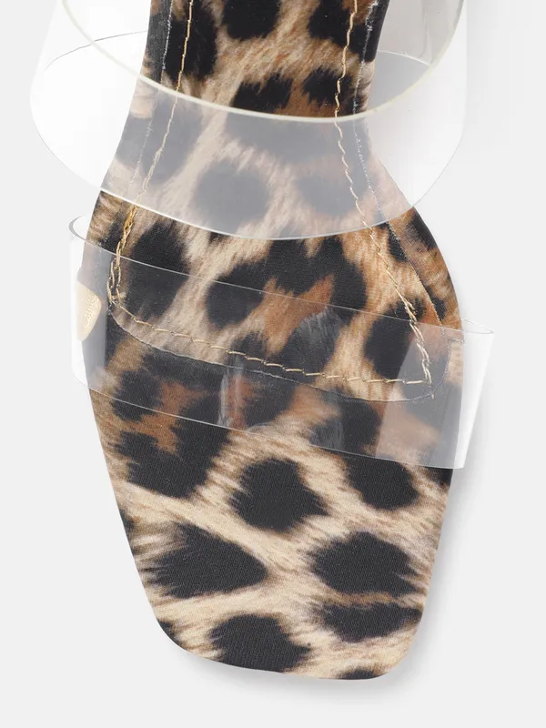 Black_Lycra_Animal_Print_Chunky_High_Heel_Sandals_For_Women_(3.5_Inch)