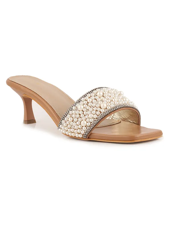 Beige_Synthetic_Beige_Pearl_Embellished_Heels_For_Women_(2.5_Inch)