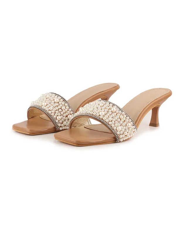 Beige_Synthetic_Beige_Pearl_Embellished_Heels_For_Women_(2.5_Inch)
