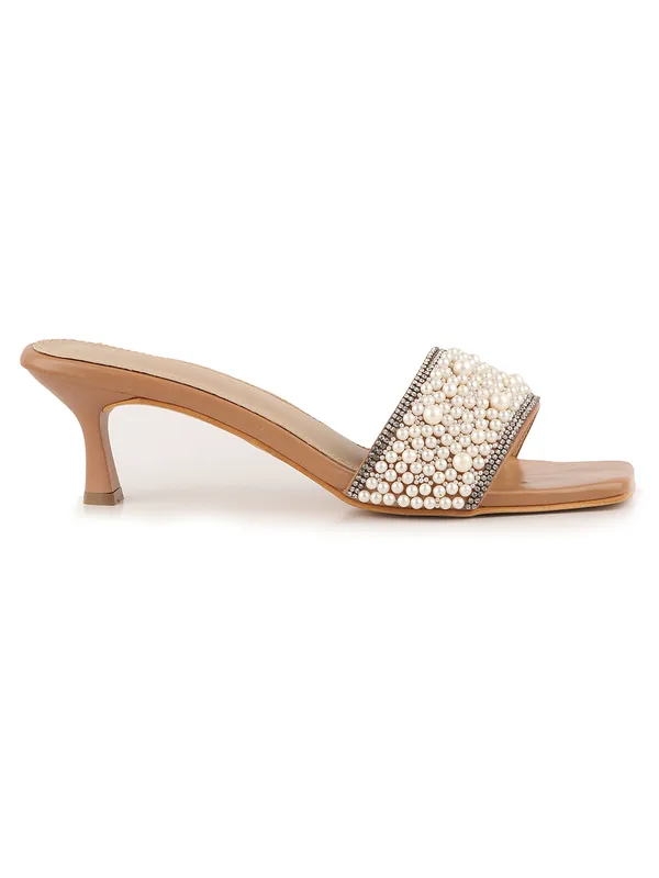 Beige_Synthetic_Beige_Pearl_Embellished_Heels_For_Women_(2.5_Inch)