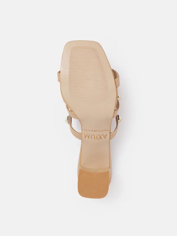 Beige_Synthetic_Beige_Embellished_Block_Heels_For_Women_(2.5_Inch)
