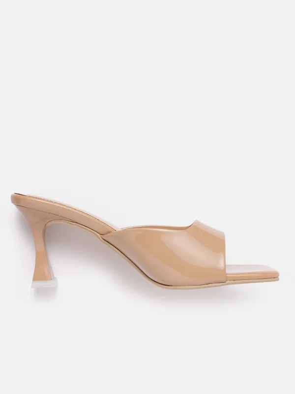 Nude_Beige_Synthetic_Patent_Beige_Slim_Heel_Sandals_For_Women_(3_Inch)