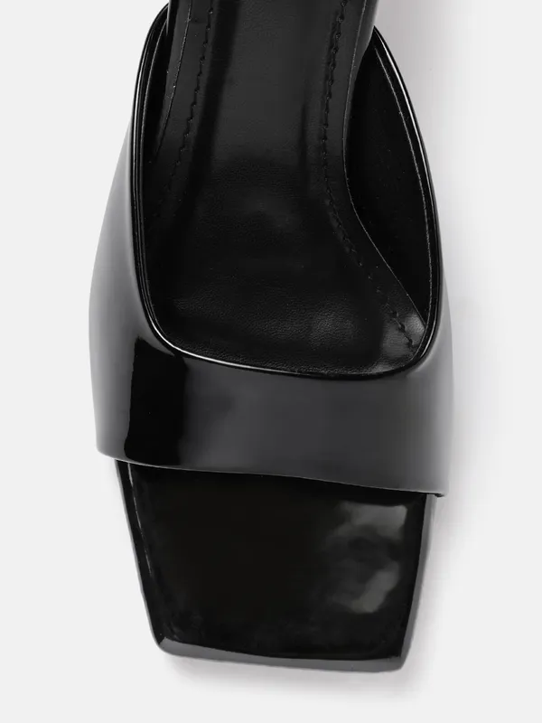 Black_Synthetic_Patent_Black_Slim_Heel_Sandals_For_Women_(3_Inch)
