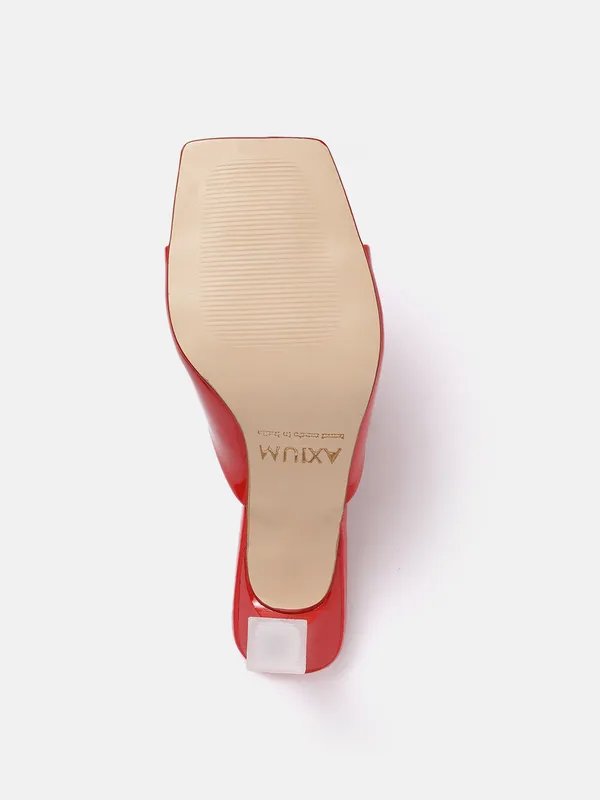 Red_Synthetic_Patent_Red_Slim_Heel_Sandals_For_Women_(3_Inch)
