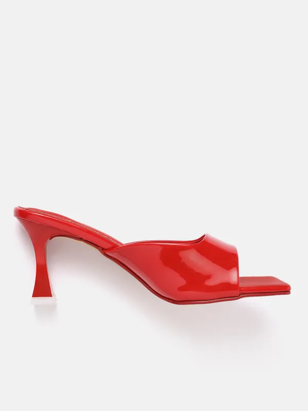 Red_Synthetic_Patent_Red_Slim_Heel_Sandals_For_Women_(3_Inch)