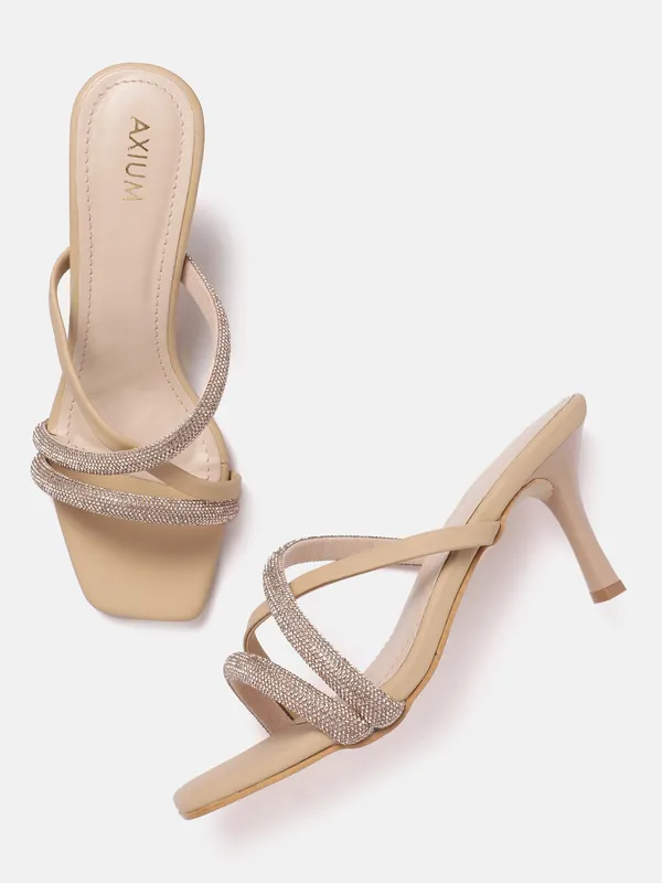 Beige_Synthetic_Beige_Embellished_Slim_Heel_Sandals_For_Women_(3_Inch)