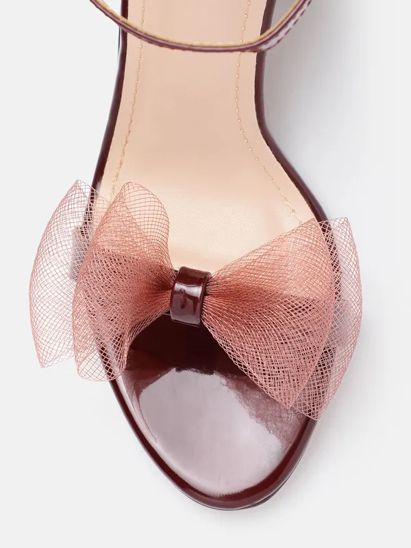 Maroon_Synthetic_Patent_Maroon_Ankle-Cuff_Bow_Pencil_Heels_For_Women_(3.5_Inch)