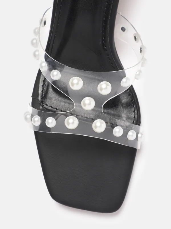 AXIUM_Women's_Black_Pearl_Embellished_Transparent_Heels,_2inch_(BLY252)