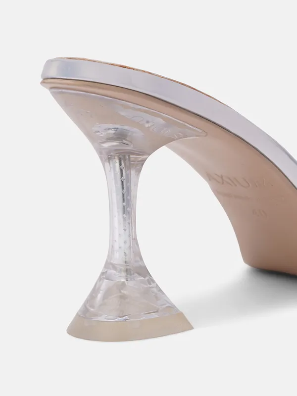 AXIUM_Embellished_Transparent_Silver_Hourglass_Heels_,_3.5-Inch_(SAN254)