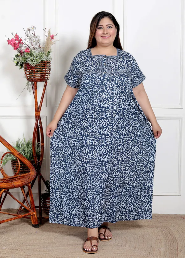 Stylish_&_Elegant_Cotton_Maxi_Printed_Short_Sleeves_Nighty_For_Women