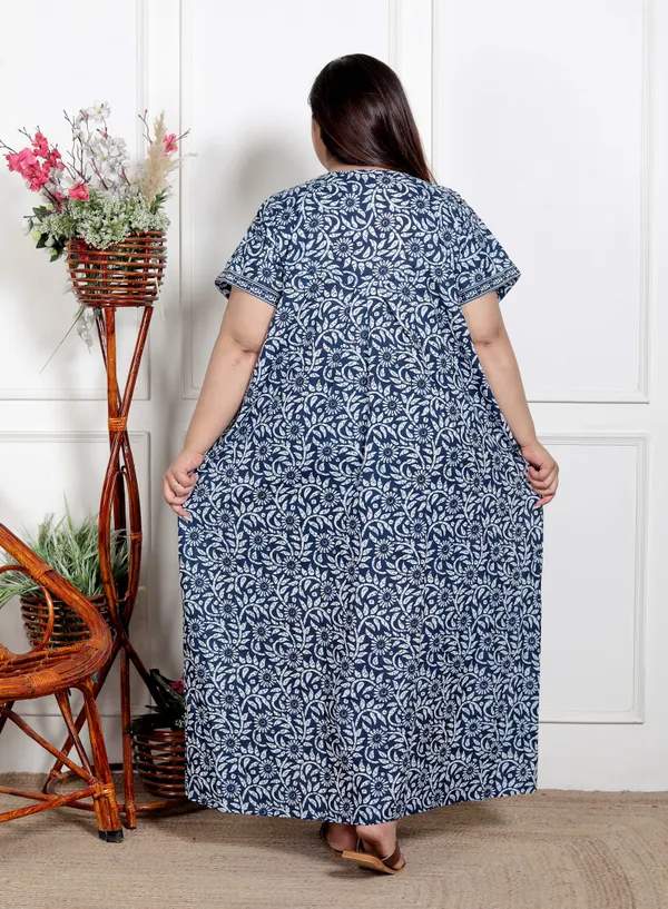 Stylish_&_Elegant_Cotton_Maxi_Printed_Short_Sleeves_Nighty_For_Women