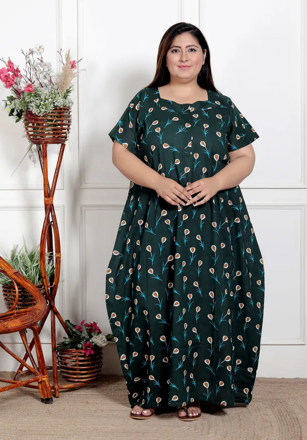 Stylish_&_Elegant_Cotton_Maxi_Printed_Short_Sleeves_Nighty_For_Women