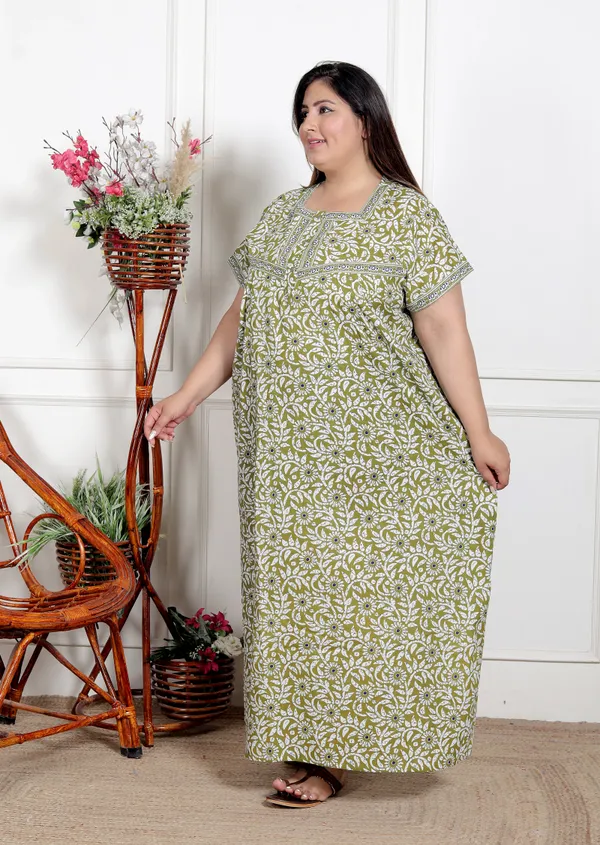 Stylish_&_Elegant_Cotton_Maxi_Printed_Short_Sleeves_Nighty_For_Women