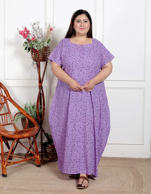 Stylish_&_Elegant_Cotton_Maxi_Printed_Short_Sleeves_Nighty_For_Women