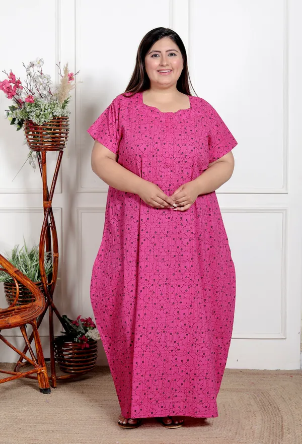 Stylish_&_Elegant_Cotton_Maxi_Printed_Short_Sleeves_Nighty_For_Women