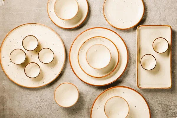 Multicolor_Handcrafted_Matte_Finish_Ceramic_Platter_With_Mug_(8_X_4_In_|_3_X_4_In)_(Pack_Of_3Pcs)