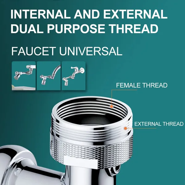 Faucet_Splash_Head_Triple-Joint_Rotation_Offers_Full_Sink_Coverage_For_Easy_Cleaning_And_Washing_Tasks