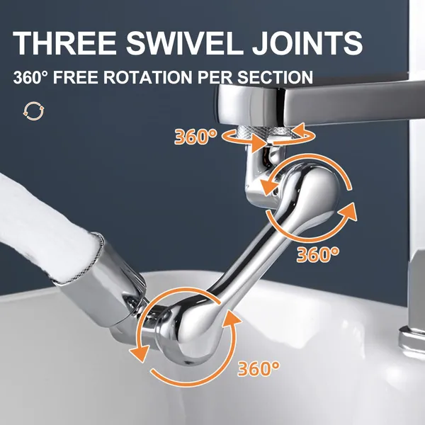 Faucet_Splash_Head_Triple-Joint_Rotation_Offers_Full_Sink_Coverage_For_Easy_Cleaning_And_Washing_Tasks