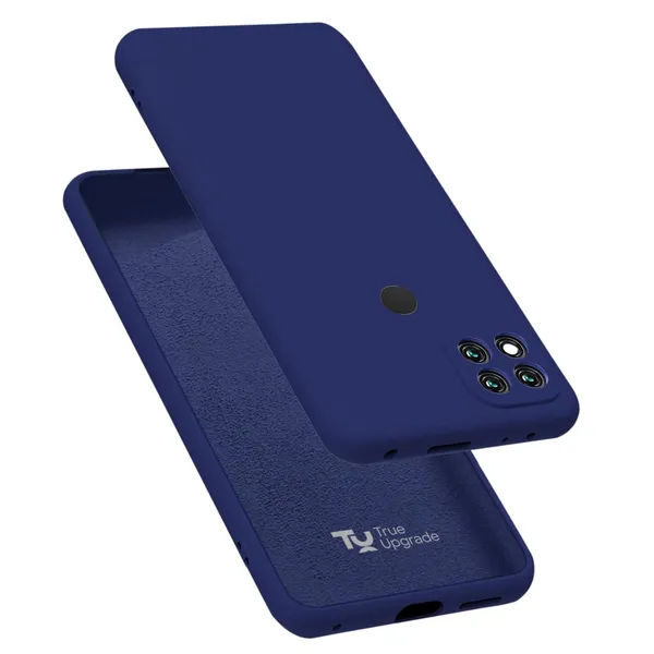 Redmi_10A_|_Poco_C31_Blue_Silicone_Protective_Back_Case_Cover